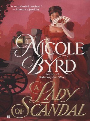 cover image of A Lady of Scandal